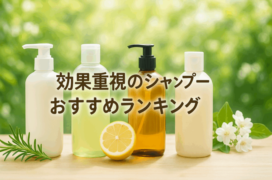 髪と頭皮を根本ケア！効果重視のシャンプーおすすめランキング